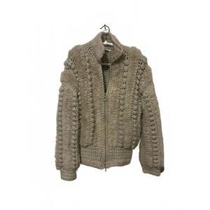 Vintage 80s Thick Double Xip Knit Sweater